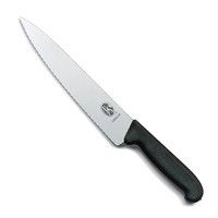 Фото Кухонный разделочный нож Victorinox Fibrox Carving серрейтор 22см 5.2033.22