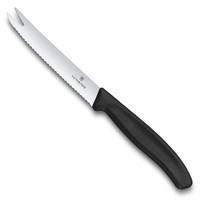 Нож для сыра Victorinox SwissClassic Cheese and Sausage черный 6.7863