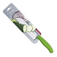 Нож кухонный Victorinox Santoku 17 cм зеленый 6.8526.17L4B