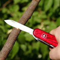 Комплект Нож Victorinox Huntsman 1.3713.T + Чехол с фонариком Police