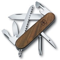 Комплект Нож Victorinox Hiker Wood 1.4611.63 + Чехол с фонариком Police