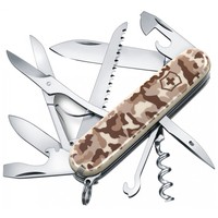 Комплект Нож Victorinox Huntsman 1.3713.941B1 + Чехол с фонариком Police