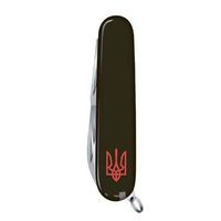 Комплект Нож Victorinox Spartan Ukraine Трезубец 1.3603.3R1R + Чехол с фонариком Police