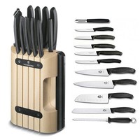 Фото Набор кухонных ножей Victorinox Messerblock Classic 11 шт. 6.7153.11
